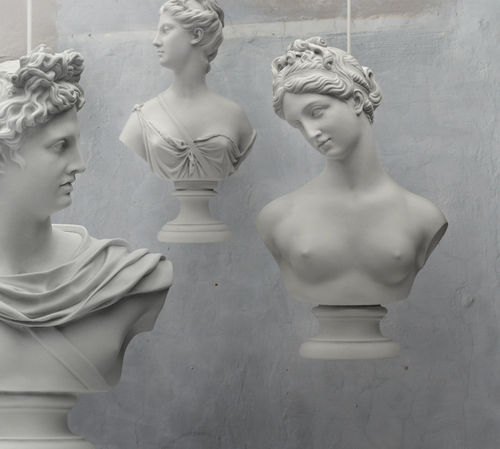 吊灯 - STATUE: GODDESS/HERO/MUSE - Mineheart - 大理石 / 传统风格 / 有线