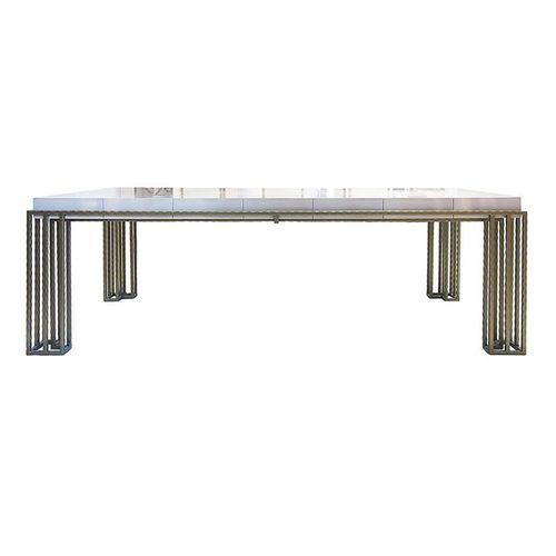 现代风格餐桌 - H 550209 – H 550216 - GUADARTE - 金属 / 木质 / 漆木
