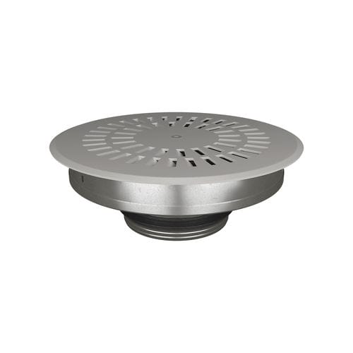 地面用空气扩散器 - LOCKZONE BASE - SWEGON - 圆形 / 钢 / 专业