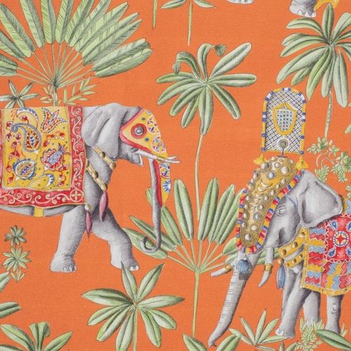 室内装饰面料 - INDIANA - Olivier Thévenon Selection - 用于窗帘 / 自然图案 / 动物图案