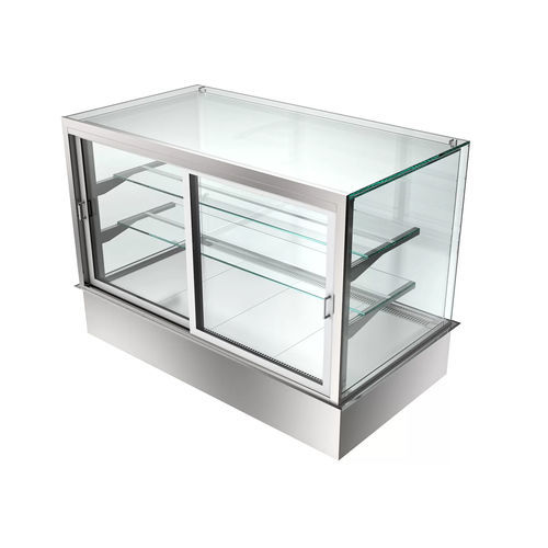 柜台冷藏展示柜 - Manhattan - Moving Glass & Metal Design - 搁板 / 用于蛋糕房 / 用于肉店