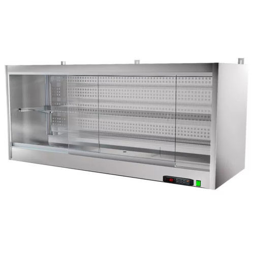 柜台冷藏展示柜 - Venere - Moving Glass & Metal Design - 用于肉店 / 不锈钢 / 滑门式