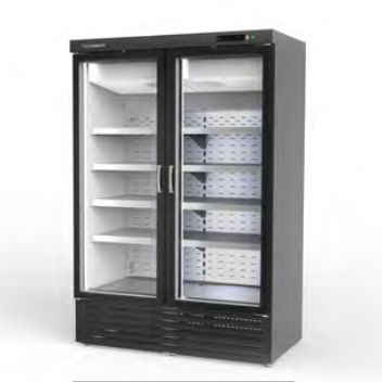 直立式冷藏展示柜 - RVC-751 - CORECO - 用于商店 / 冷冻食品 / 冰激凌