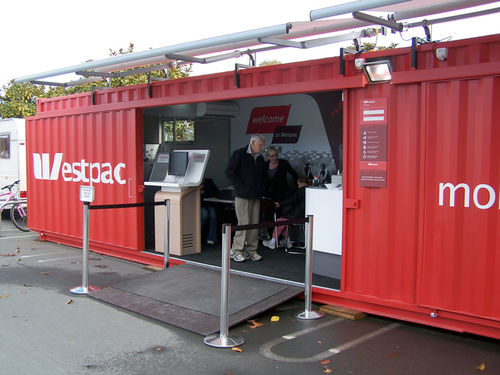 商用集装箱 - BANK FOR CHRISTCHURCH EARTHQUAKE RELIEF - addis container - 建筑工地