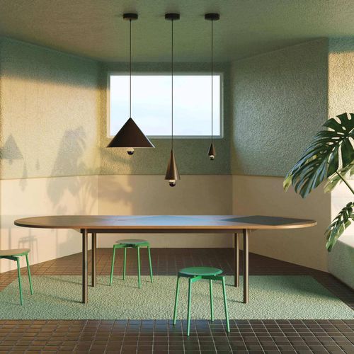 吊灯 - CHERRY - Petite Friture - 带漆铝 / Plexiglas®宝克力 / 现代风格