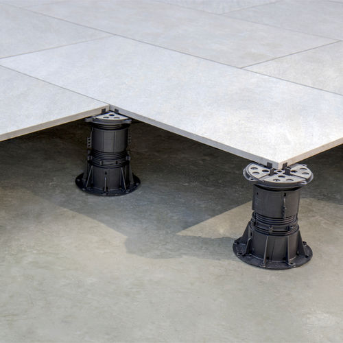 聚丙烯木阳台底座 - DPH-SERIES - Buzon Pedestal International - 户外 / 可调节 / 用于露台地板