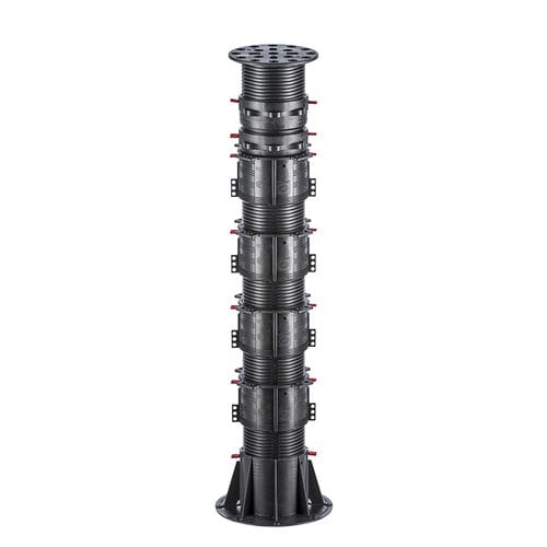聚丙烯木阳台底座 - BC-SERIES BC-11 - 672 - 965 mm - Buzon Pedestal International - 露台 / 可调节 / 用于露台地板