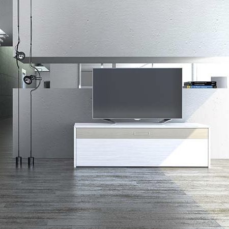 现代风格电视柜 - S1 MK - Handelsagentur Lars Schnepel UG - 低承重 / 木质 / 布料