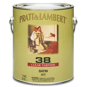 防护亮光漆 - 38® CLEAR  - Pratt & Lambert - 木材 / 高亮光 / 缎面