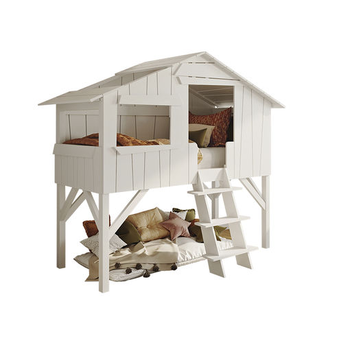 玩具屋床 - Cabane Simple - MATHY BY BOLS - 单人 / 三聚氰胺 / MDF