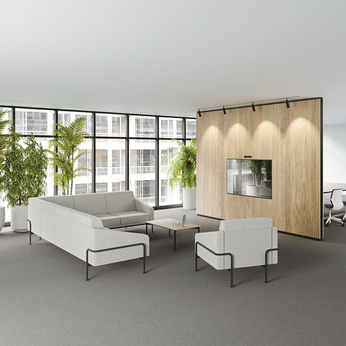 现代风格沙发 - COM4LOUNGE - Viasit GmbH - 泡沫 / 塑料 / 钢