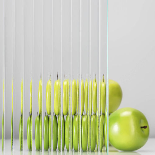 装饰玻璃板 - REEDED - General Glass International - 布艺 / 半透明 / 室内装潢