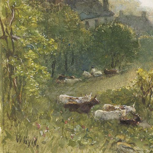 现代风格墙纸 - MONT SAINT MICHEL - Papiers de Paris - 场景图案 / 仿墙纸 / 绿色