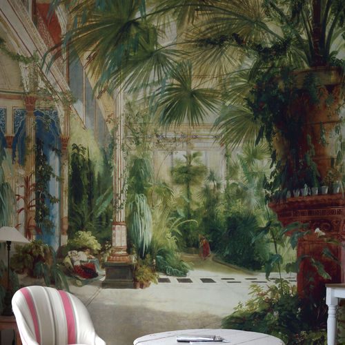 现代风格墙纸 - PALM GROVE - Papiers de Paris - 自然图案 / 场景图案 / 仿墙纸
