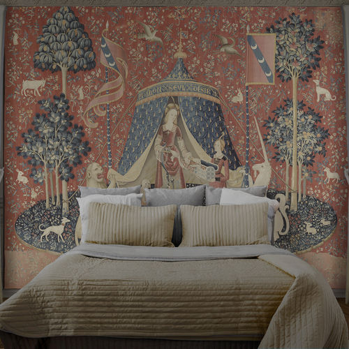 传统风格墙纸 - THE LADY AND THE UNICORN 1/5 - Papiers de Paris - 场景图案 / 仿墙纸 / 印花