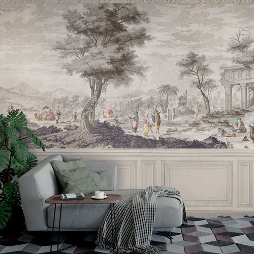 传统风格墙纸 - EASTER SCENES - Papiers de Paris - 自然图案 / 全景式 / 仿墙纸
