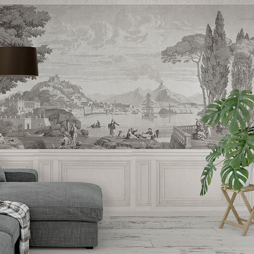 传统风格墙纸 - VIEWS OF ITALY - Papiers de Paris - 全景式 / 场景图案 / 仿墙纸