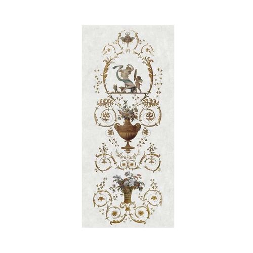 外包装饰面板 - BOUDOIR DE LA REINE - GROTESQUE N°6 - Papiers de Paris - 壁挂 / 高强度 / 木制