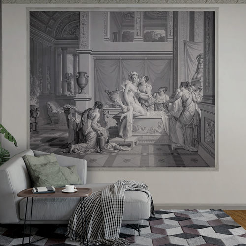传统风格墙纸 - THE BATH OF PSYCHE - Papiers de Paris - 全景式 / 场景图案 / 仿混凝土