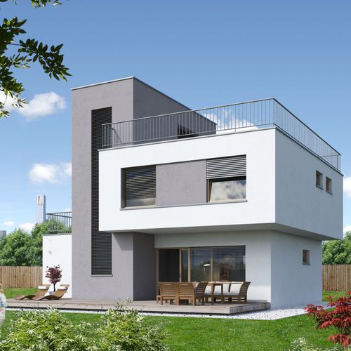 预制房屋 - EK 040 - ekokoncept, wooden prefabricated buildings, d.o.o - 树上 / 现代风格 / 2层楼