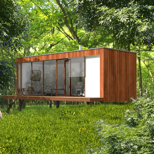 模块化小房子 - EK 009 - ekokoncept, wooden prefabricated buildings, d.o.o - 现代风格