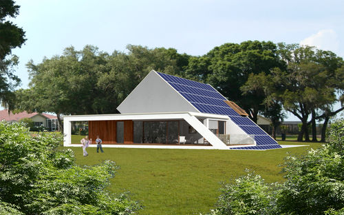 预制房屋 - EK 011 - ekokoncept, wooden prefabricated buildings, d.o.o - 生态型 / 现代风格 / 2层楼
