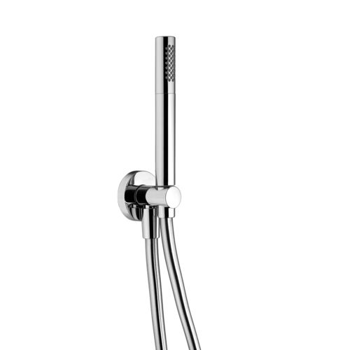 手持淋浴花洒 - DUPLEX STICK - CARIMALI design shower_space - 圆柱 / 黄铜 / 镀铬表层