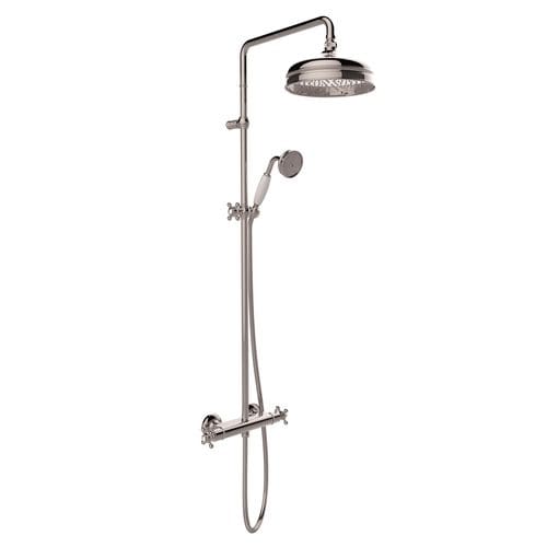 恒温淋浴柱 - COLONIAL RIGOLETTO - CARIMALI design shower_space - 不锈钢 / 镀铬表层 / 壁挂