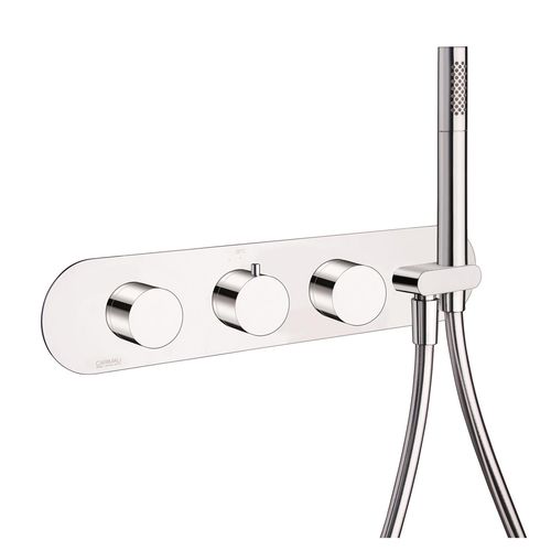 淋浴间调温龙头 - 21848/A-CR - CARIMALI design shower_space - 壁挂 / 恒温 / 镀铬金属