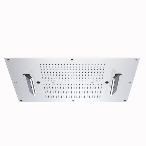 天花板淋浴莲蓬头 - 23070XN/S-CRX - CARIMALI design shower_space - 正方形 / 雨水