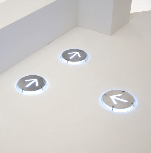 地面嵌入式照明设备 - FOLLOW ME - Inverlight Srl - 墙面嵌入式 / LED式 / 圆形