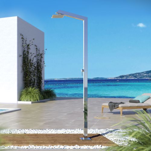 泳池户外淋浴 - TECNO CUBE M e6 - Inoxstyle - 不锈钢 / 家用 / 商用