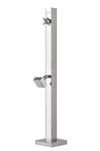 商用足部冲洗器 - PELLICANO CUBE - Inoxstyle - 立柱