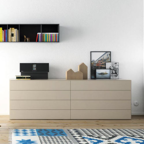 现代风格抽屉柜 - S1  - VIVE - MUEBLES VERGE S.L. - 木质 / MDF / 组合式