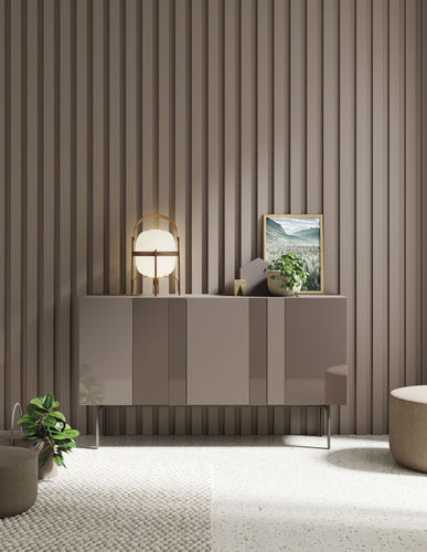 现代风格餐边柜 - COMPACT APARADOR 4 - VIVE - MUEBLES VERGE S.L. - 漆木 / 漆玻璃 / 水晶