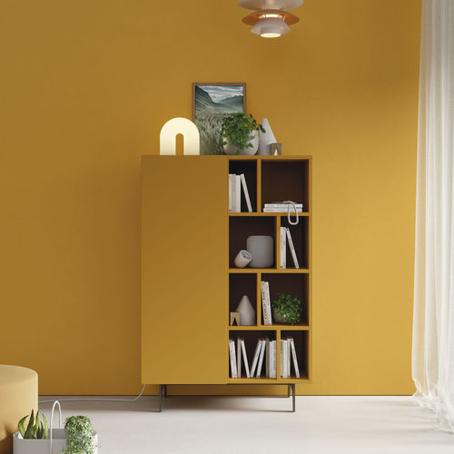 餐具柜 - COMPACT APARADOR 23 - VIVE - MUEBLES VERGE S.L. - 现代 / 哑光漆木 / 搁板