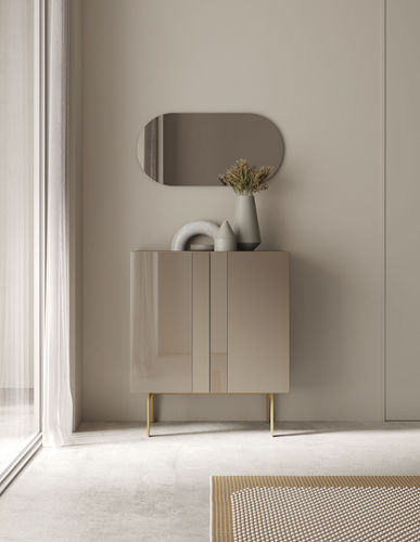 餐具柜 - COMPACT RECIBIDOR 7 - VIVE - MUEBLES VERGE S.L. - 现代风格 / 哑光漆木 / 漆玻璃