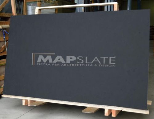 板岩天然石板 - BLACK SLATE SLABS  - MAP Slate Srl - 黑色