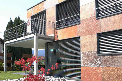 板式立面 - MULTICOR SLATE FACADE - MAP Slate Srl - 板岩 / 光滑
