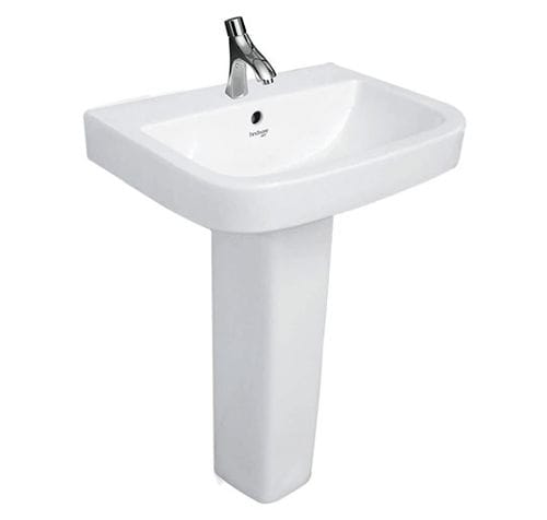 落地式台盆 - HINDWARE ITALIAN: NEO LARGO - HSIL Limited (Hindware) - 瓷质 / 长方形 / 现代风格