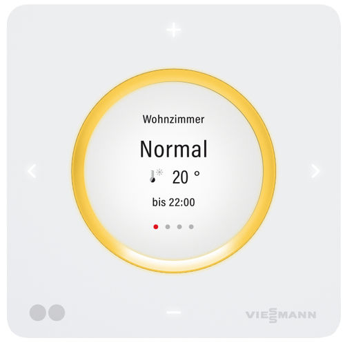 无线遥控器 - VITOTROL 300-E - VIESSMANN - 供暖 / 光滑 / 触摸屏