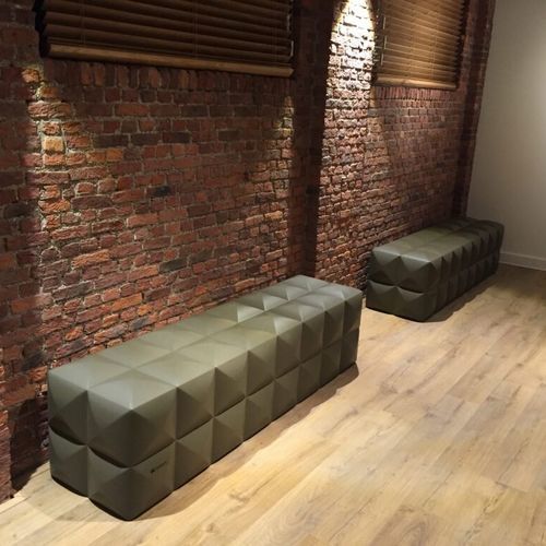 现代风格长椅 - THE BENCH - SIXINCH Furniture - Design - Foamcoating - 高密度泡沫 / 无靠背 / 无扶手