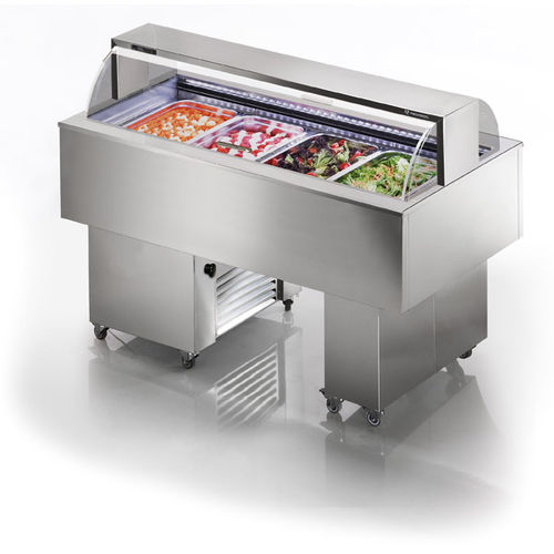 中央冷自助餐台 - ISOLA 4.0 VT SS INOX - TECFRIGO SPA  - 冷风式 / 餐厅