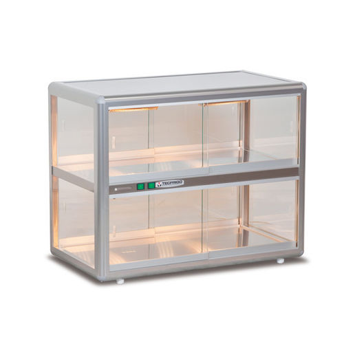 依靠式冷藏展示柜 - ORIZONT 202 HOT - TECFRIGO SPA  - 用于商店 / 带照明