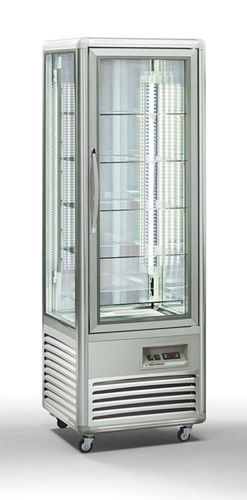 直立式冷藏展示柜 - SNELLE 350 Q  - TECFRIGO SPA  - 用于商店 / 带照明 / 滑轮