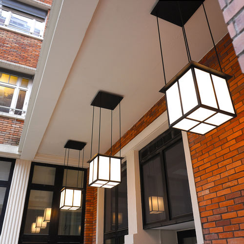 艺术装饰风格照明设备 - SOFFITE 330 - raphael armand luminaires - 悬挂式 / LED式 / 正方形