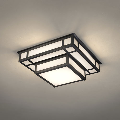 艺术装饰风格顶灯 - TESSERACT 600 - raphael armand luminaires - 正方形 / 几何 / 亚克力