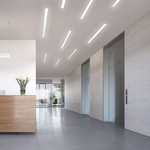 嵌入式天花板灯 - DOTOO.LINE - Herbert Waldmann GmbH & Co. KG - 线性 / 专业 / 金属