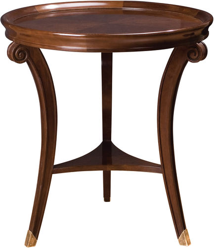 传统风格边桌 - JOHN WIDDICOMB : TRIPOD JW-2720 - STICKLEY - 木制贴皮 / 圆形 / 家用