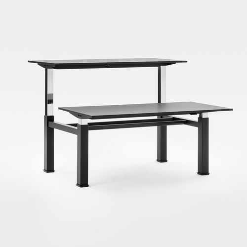 开放式办公桌 - FOLLOW BENCH  - Mara - 极简主义风格 / 层压材料 / 金属